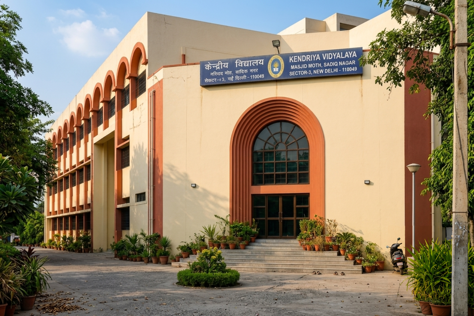 PM Shri Kendriya Vidyalaya Masjid Moth, Delhi